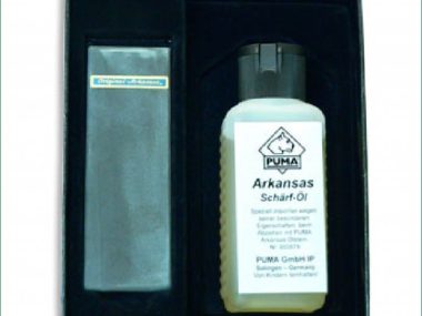 PUMA SHARPENING SET - OIL & STONE