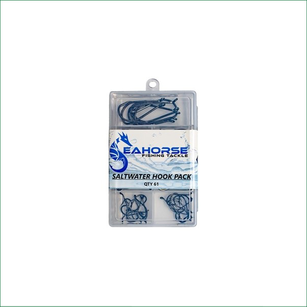 SALTWATER HOOK PACK - OCTOPUS 61 PIECE