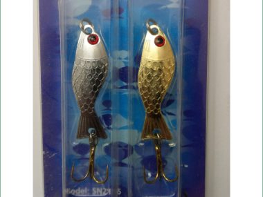 SANGAN 7GR WOBBLER LURE 2 PACK SILV/GOLD