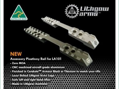 LITHGOW LA101 RAIL BLACK