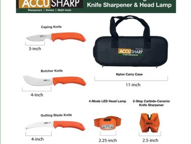 A738C ACCUSHARP 6 PIECE PROCESSING KIT