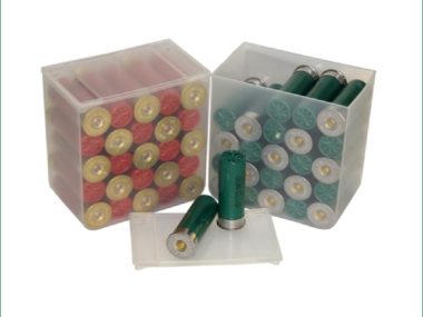 MTM CLEAR 12GA SHOTSHELL CASE 25ROUND