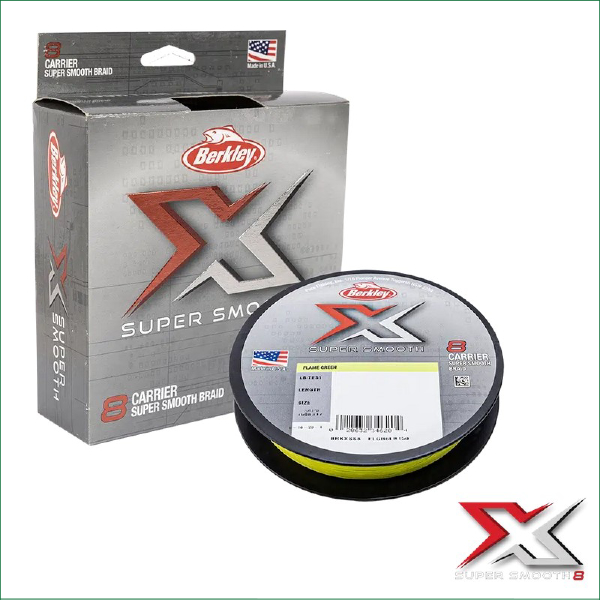 BERKLEY X SUPER SMOOTH 8 15LB 150M